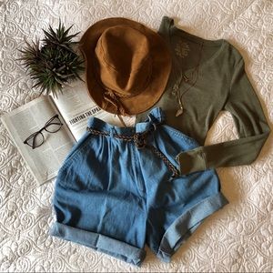 Vintage Over Sized Cut Off Shorts